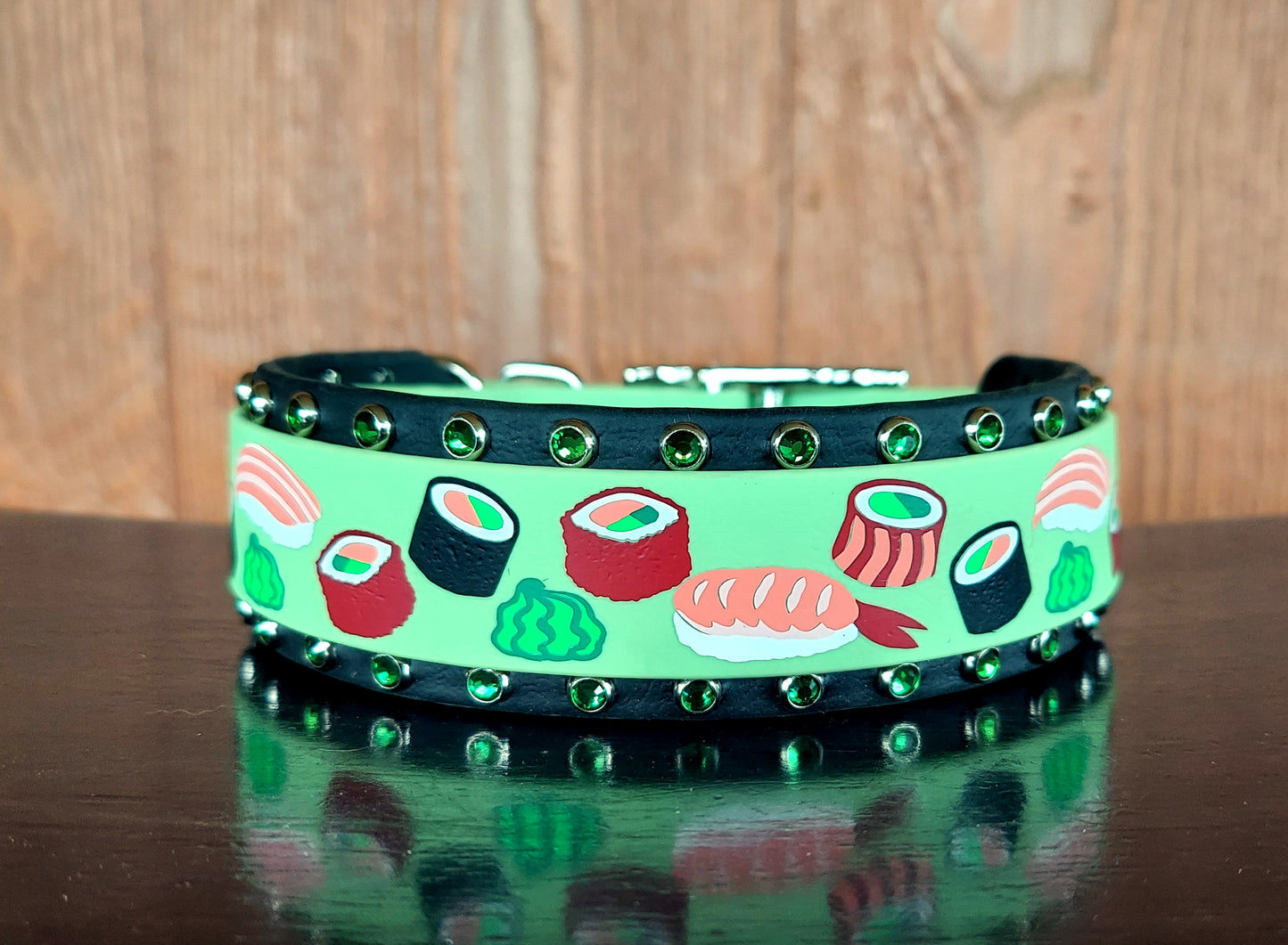 Spicy Sushi Buckle Collar