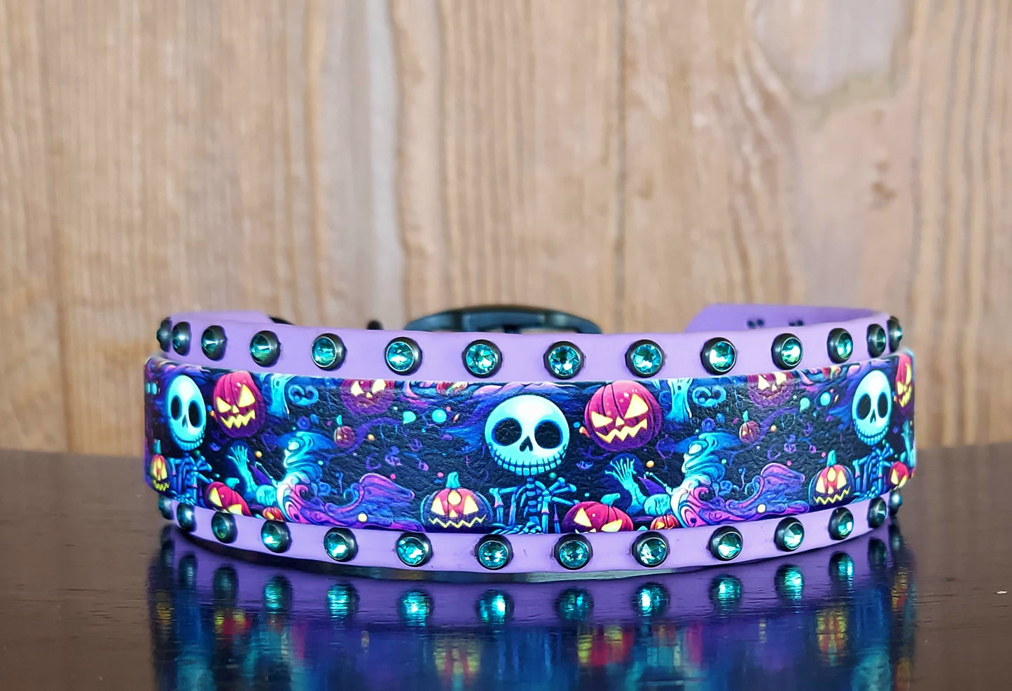 Jack Skellington Buckle Collar
