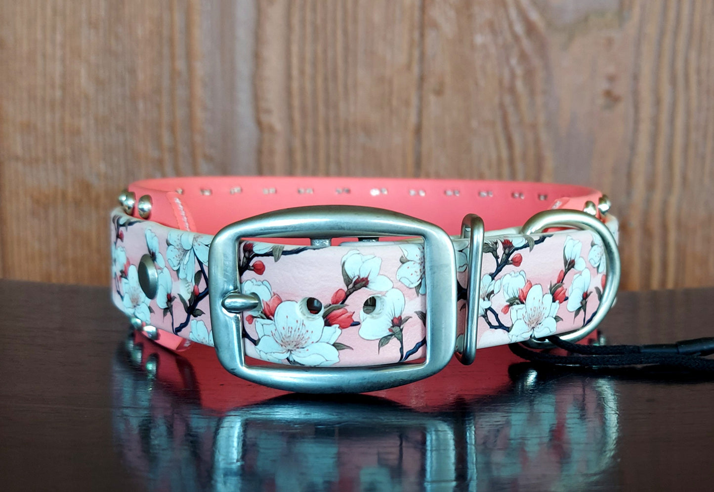 Cherry Blossoms Buckle Collar