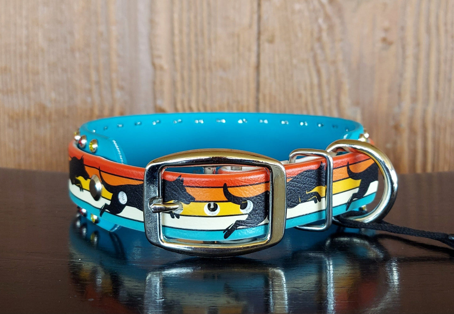 Dock Diver UV Printed Buckle Collar