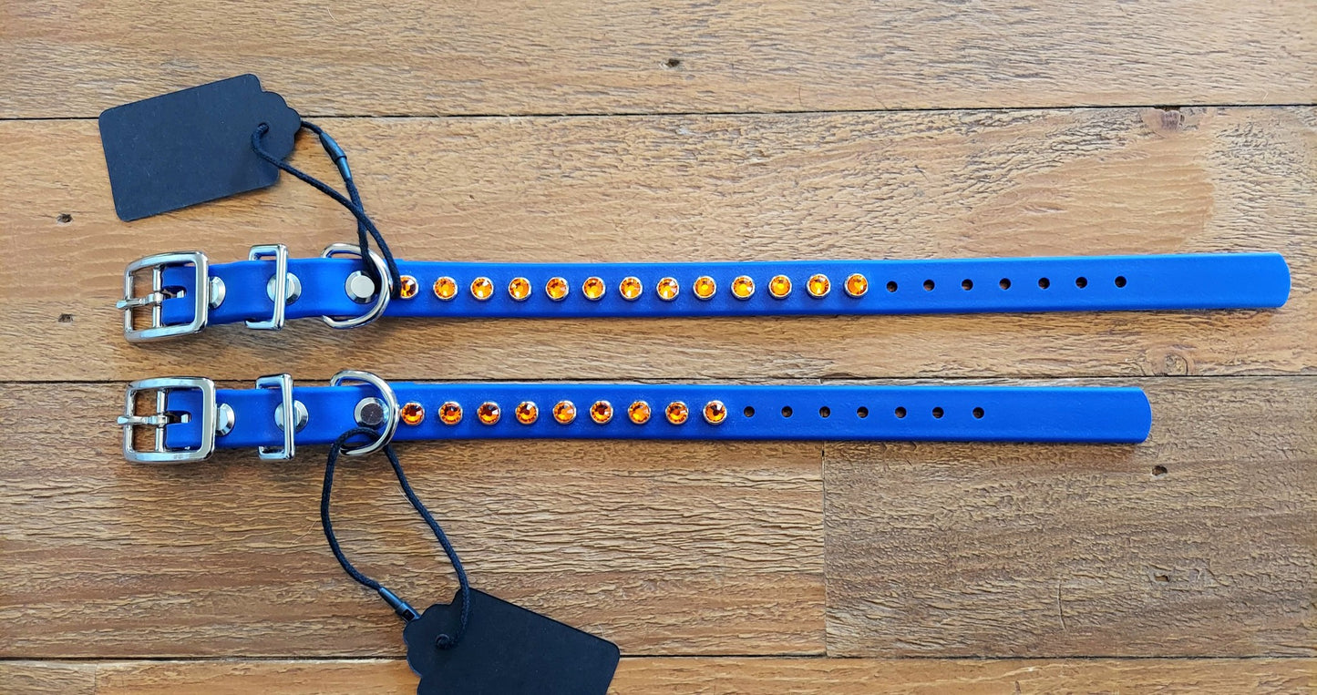 Diva 3/4" wide Buckle Collar