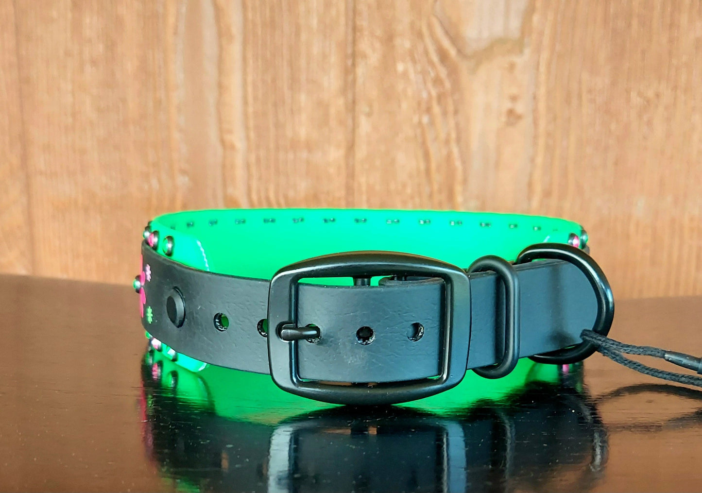 Neon BadAss Buckle Collar