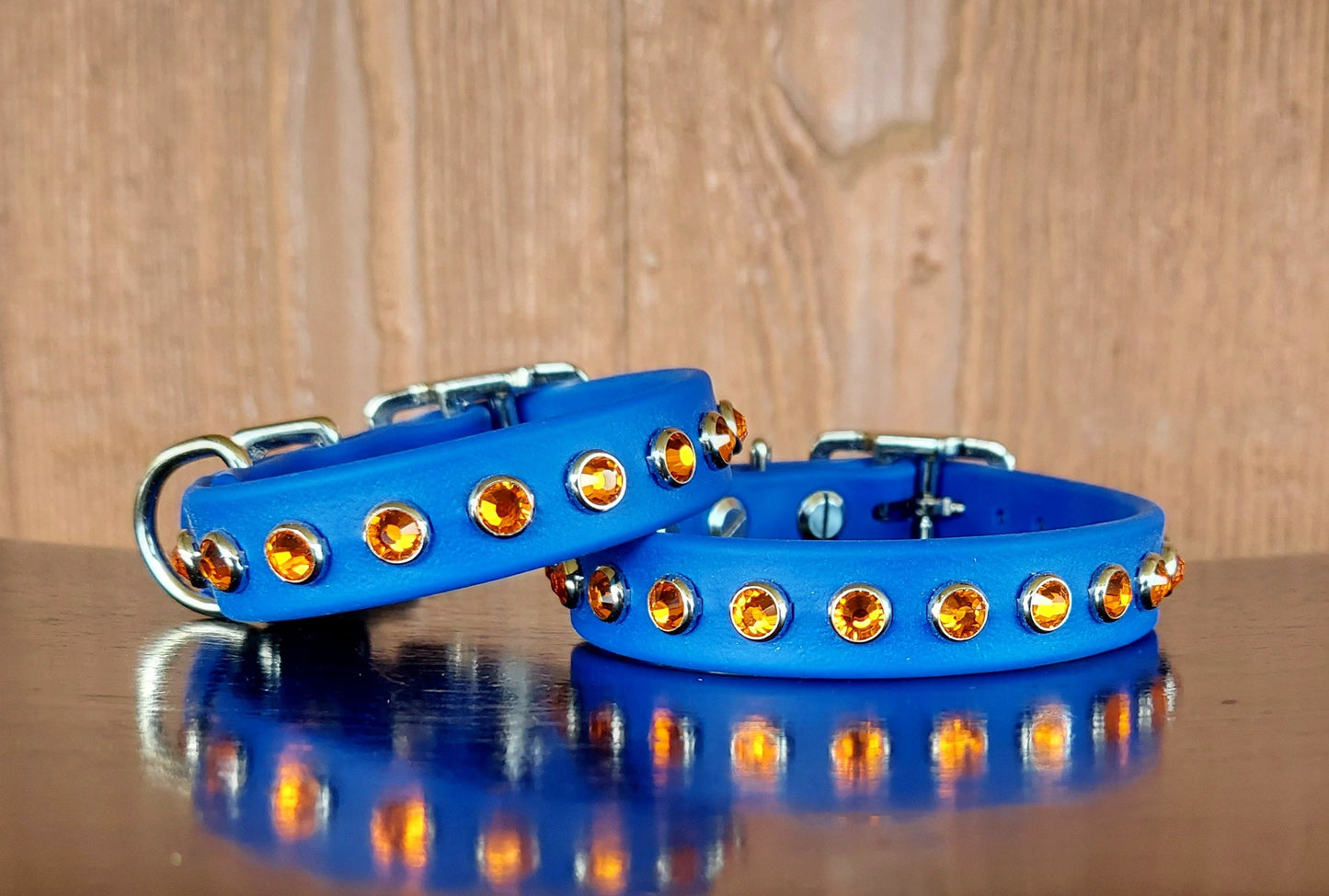 Diva 3/4" wide Buckle Collar