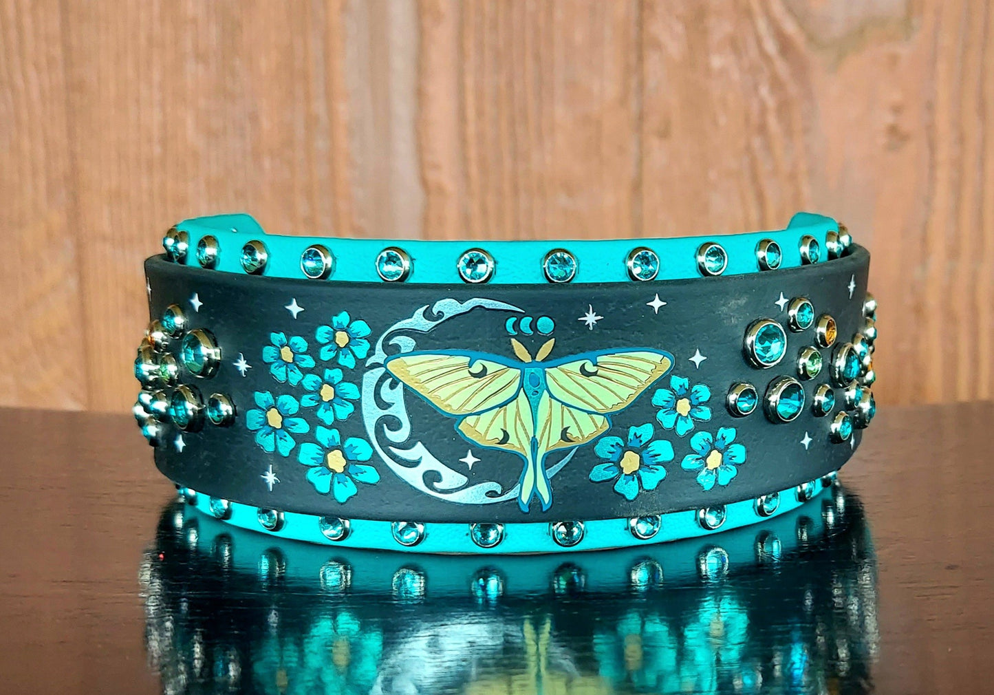 Luna Moth French Martingale