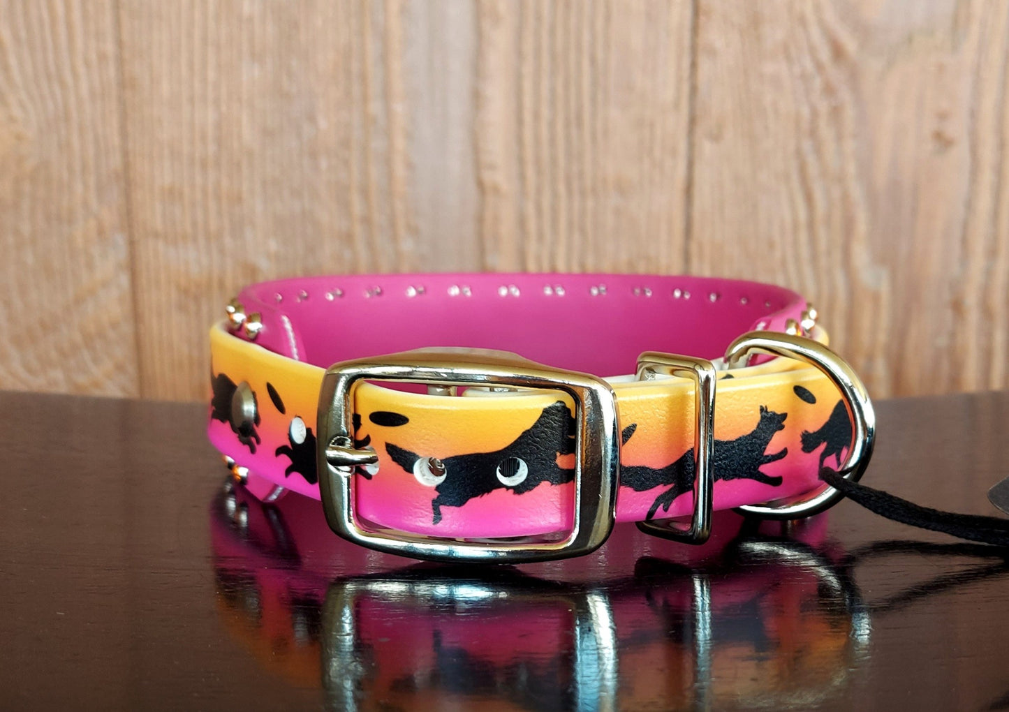 Disc Dogs PINK Buckle collar