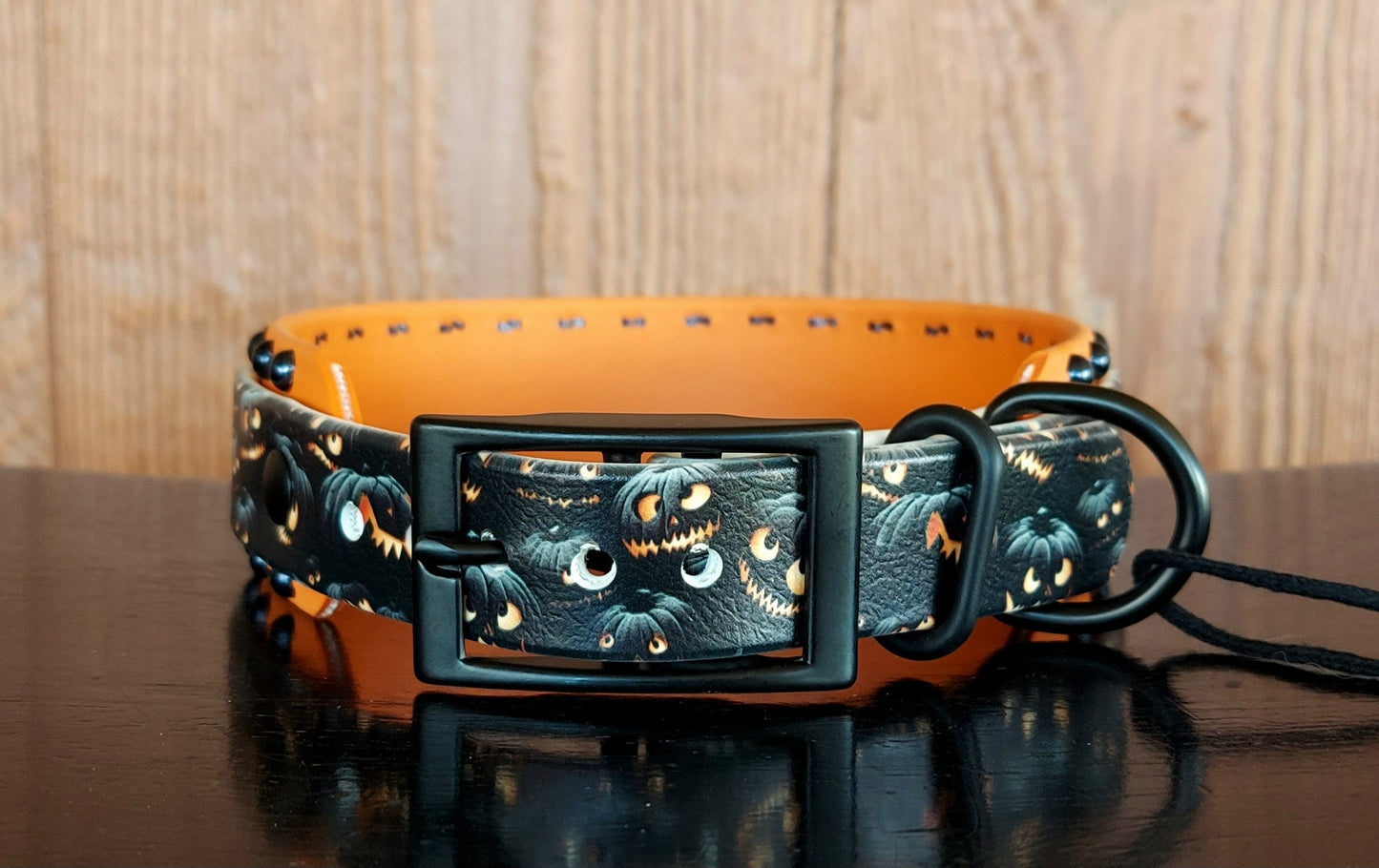 Angry Punkins UV Printed Buckle Collar