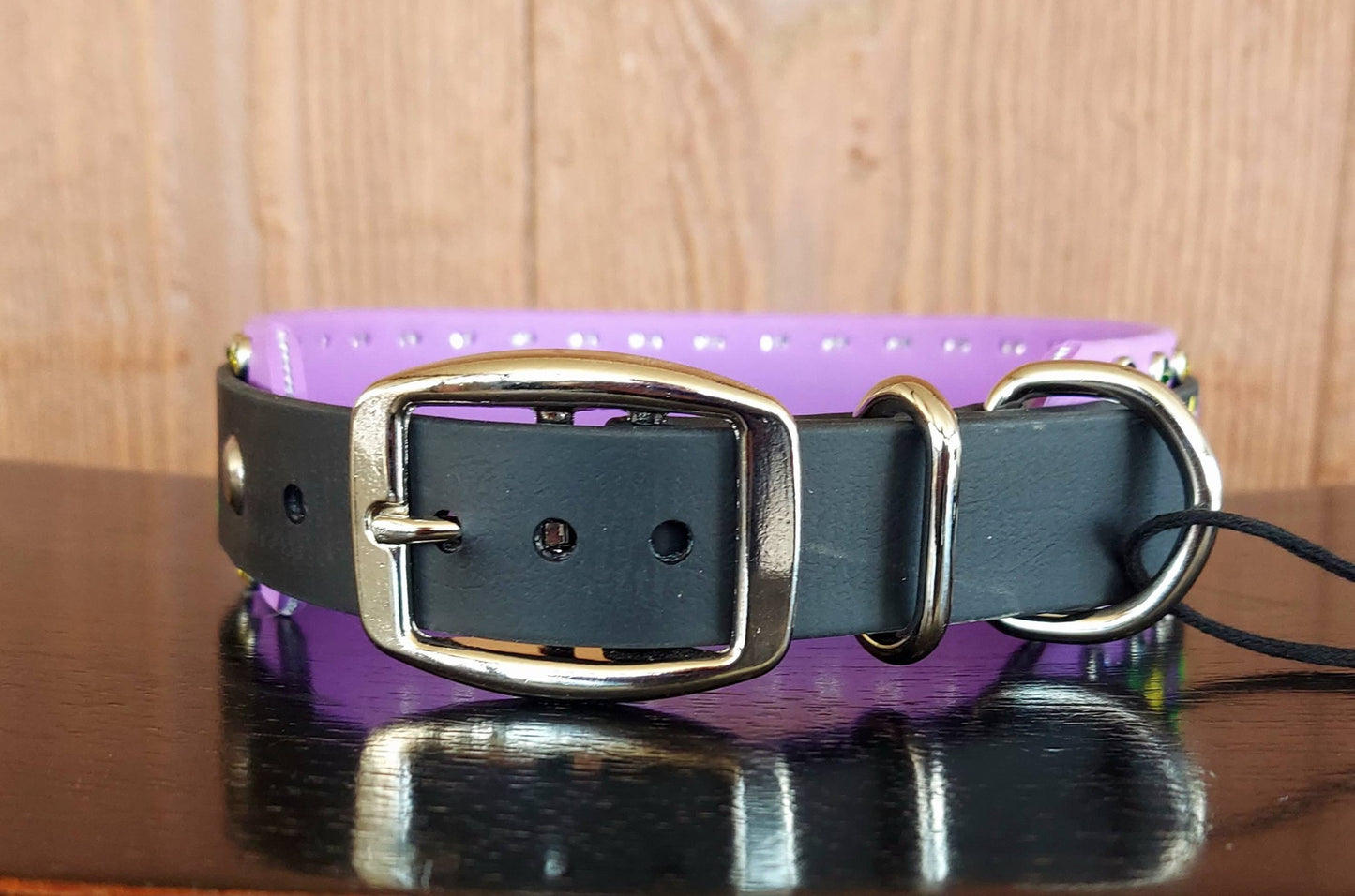 Fleur de Lis Buckle Collar