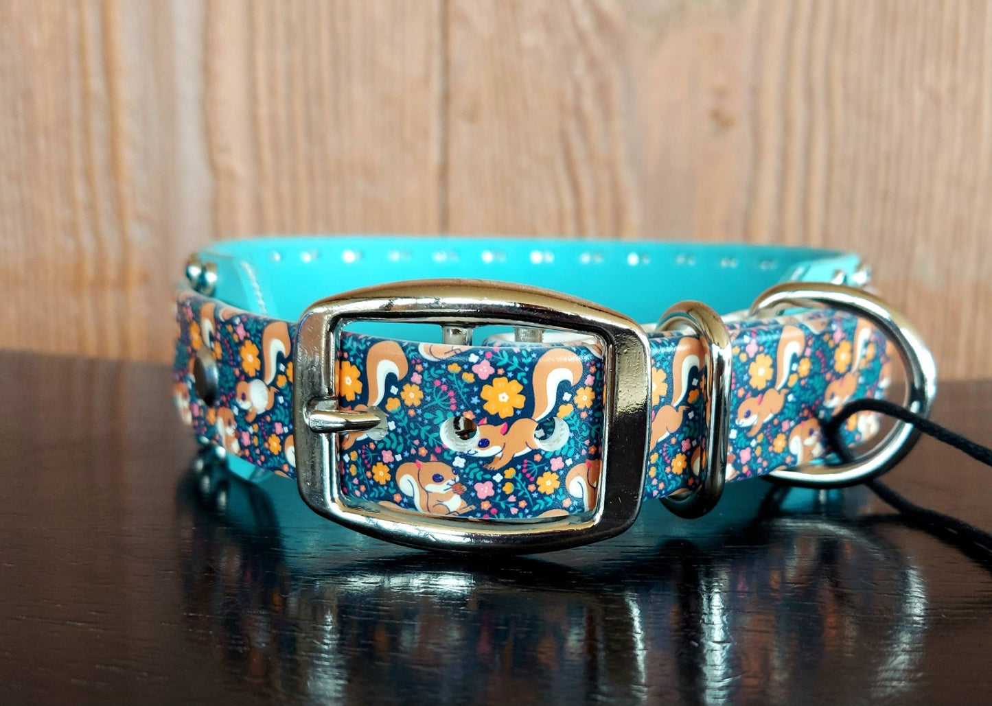 Happy Squirrels Buckle Collar