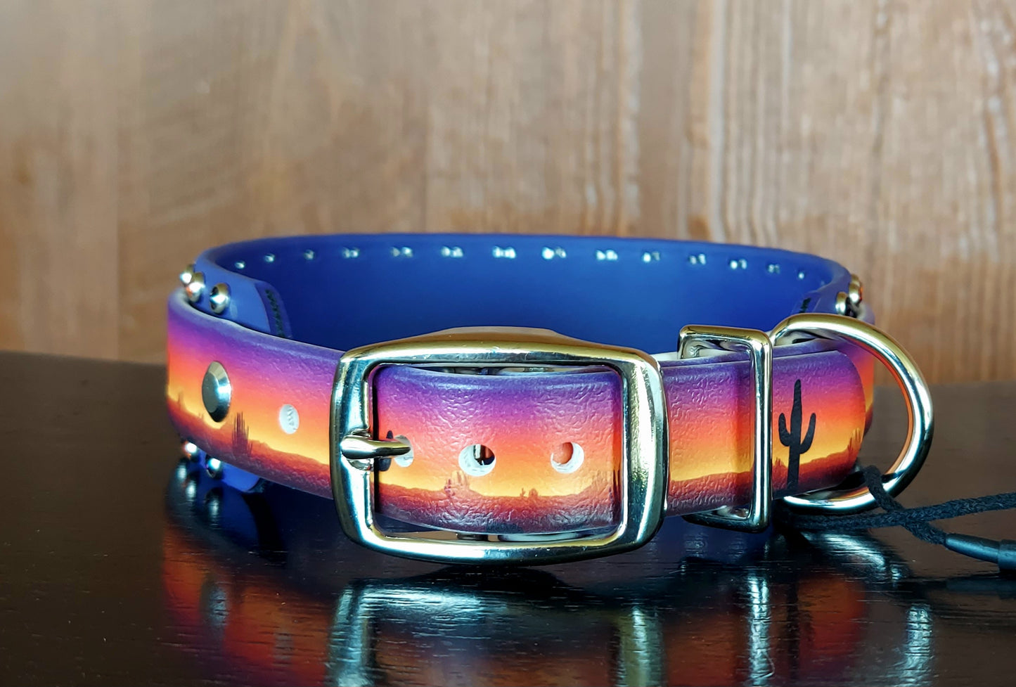 Desert Sunset UV Printed buckle collar