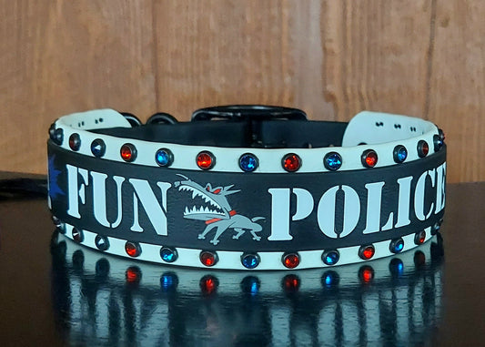 Fun Police Buckle Collar