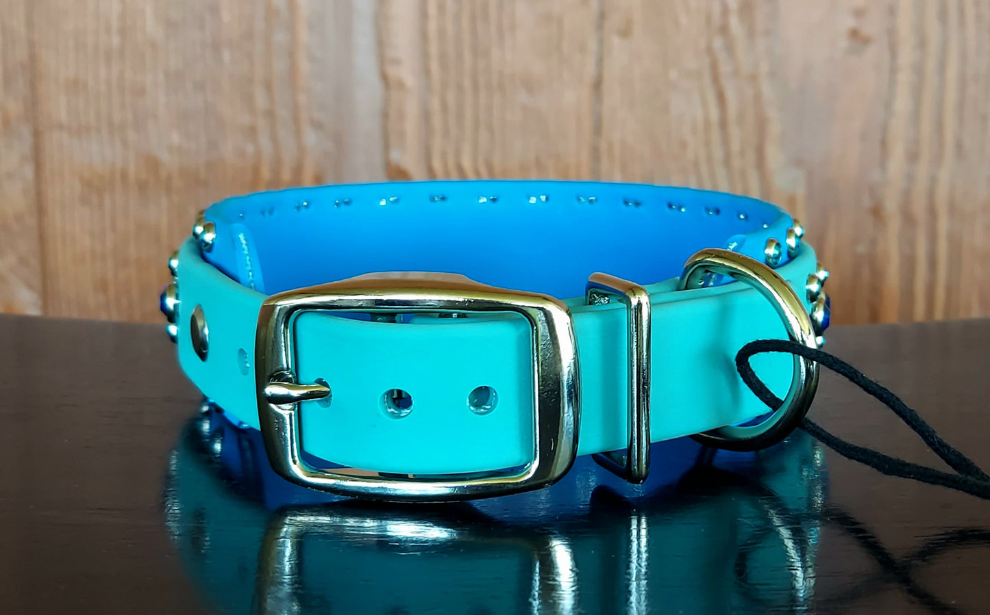 Aspire Double Layer Collar - DUSTY TURQUOISE/PACIFIC BLUE