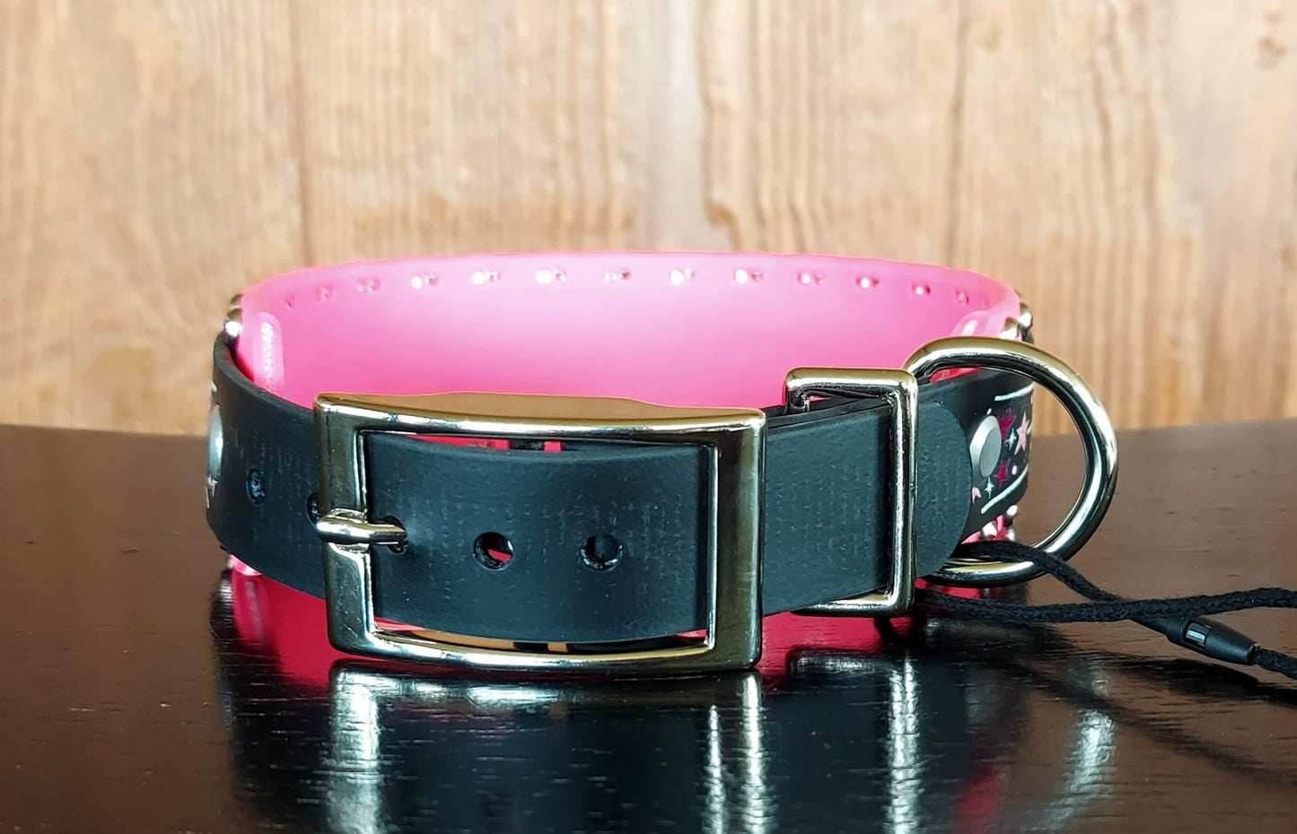 Sparkle PINK Buckle Collar