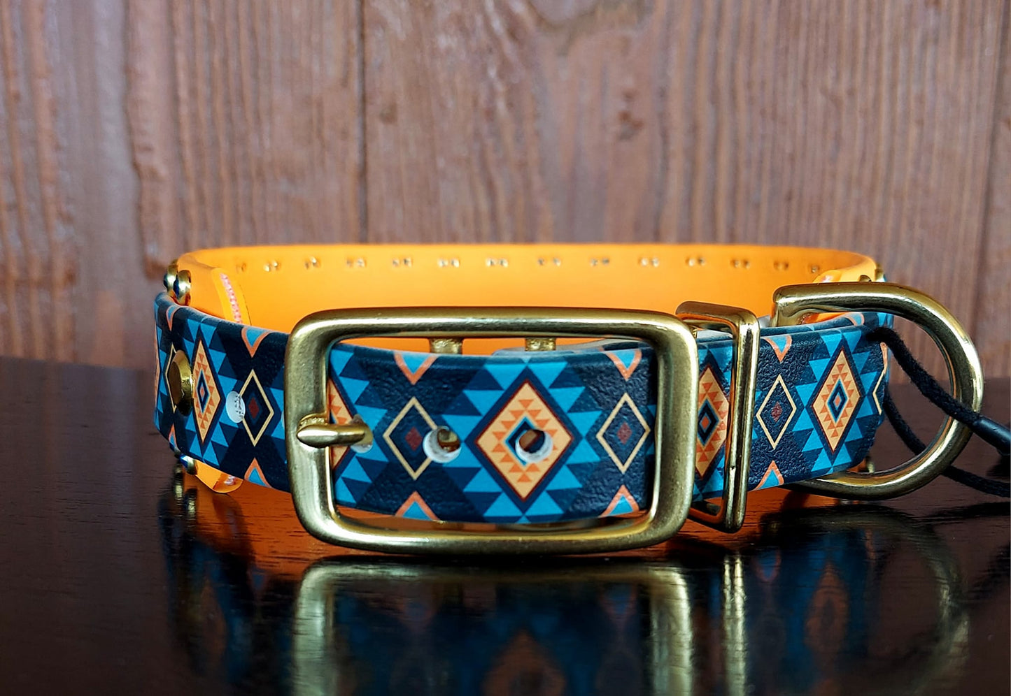 Peruvian Aztec UV Printed Buckle Collar