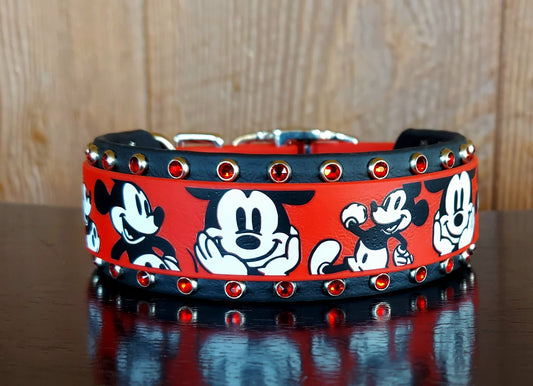 Merry Mouse Buckle Collar