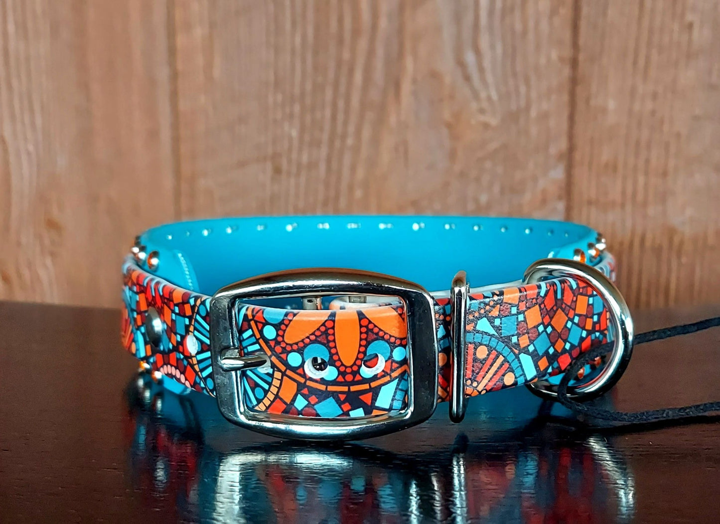 Mandala UV Printed Buckle Collar