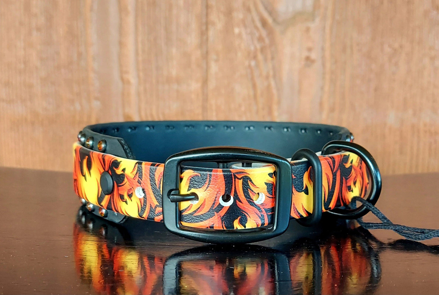 Phoenix Rising Buckle Collar
