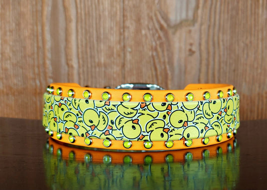 Rubber Duckies Buckle Collar