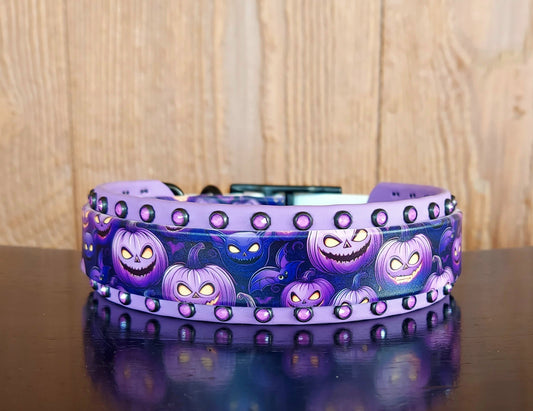 Jacks and Bats UV printed Buckle Collar