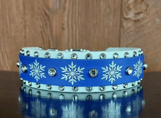 Snow Bling Buckle Collar