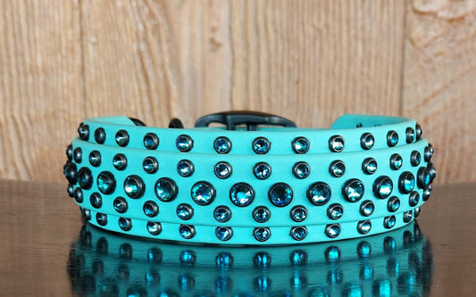 Aspire DUSTY TURQUOISE SET:  Buckle Collar PLUS Leash!