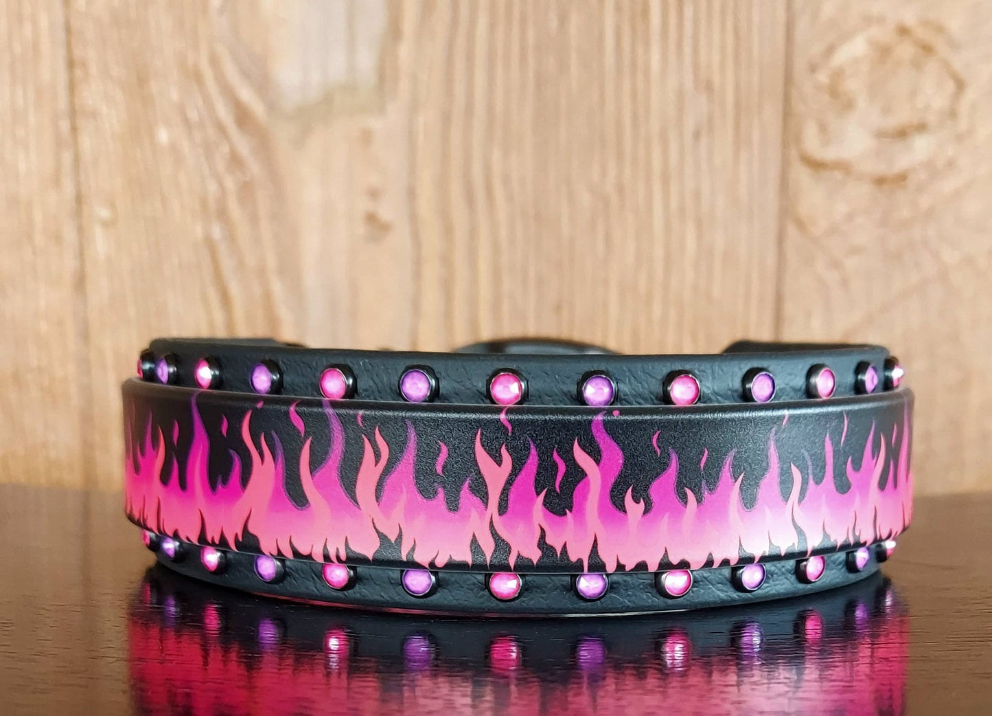Flamin' Hot - PINK Buckle Collar