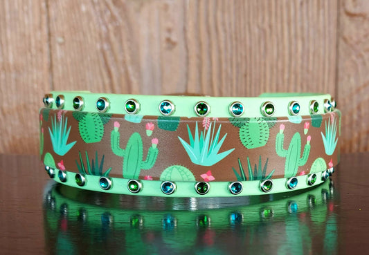 Succulents Buckle Collar