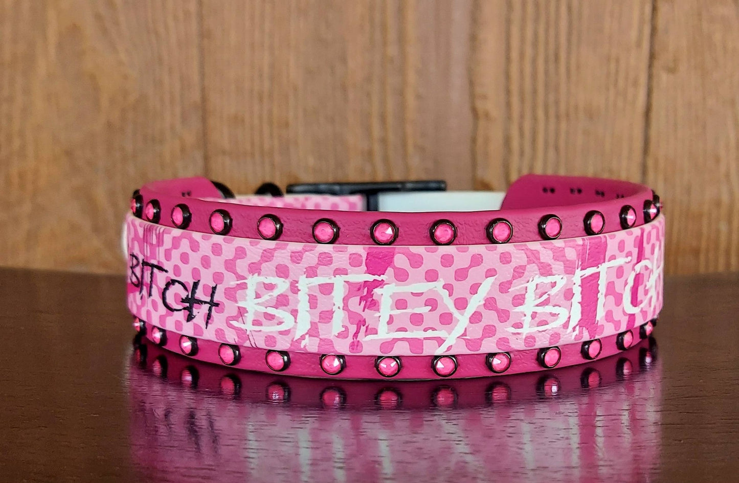 Bitey Bitch Buckle Collar