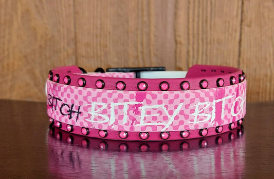 Bitey Bitch Buckle Collar
