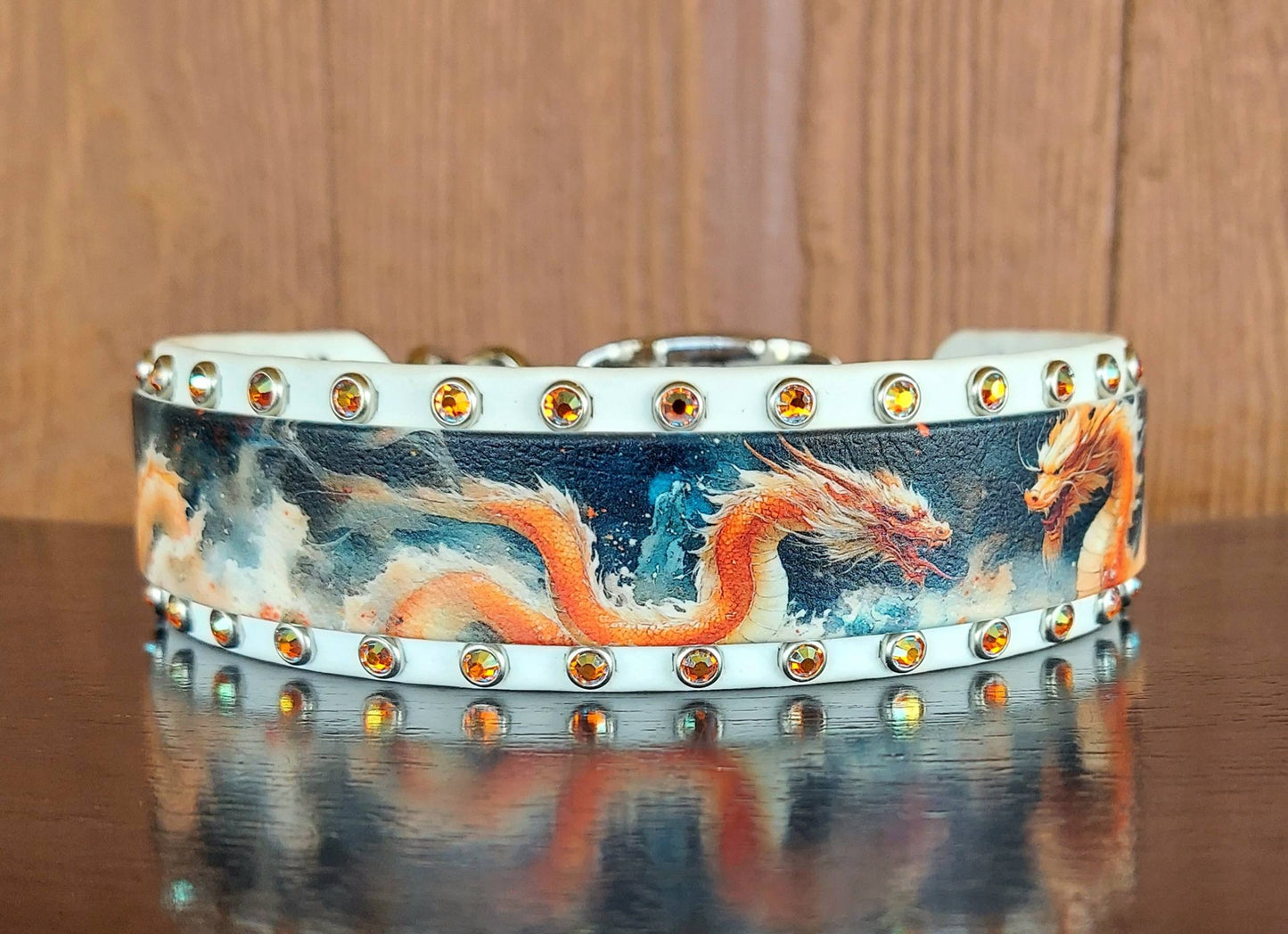 Dragon Fantasy Buckle Collar