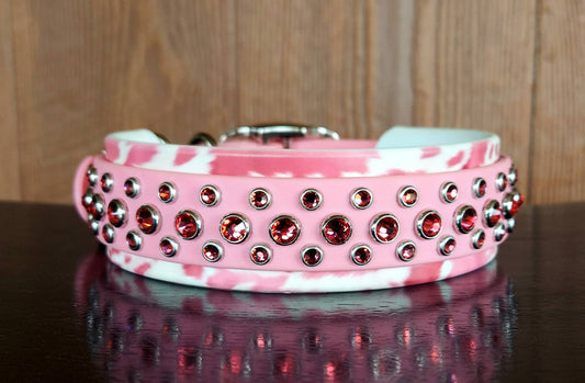 Cowgirl Bling Buckle Collar