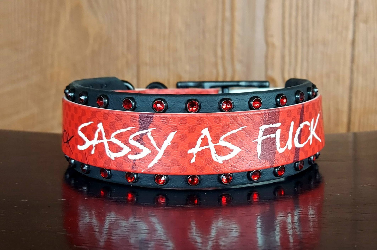 Sassy AF Buckle Collar