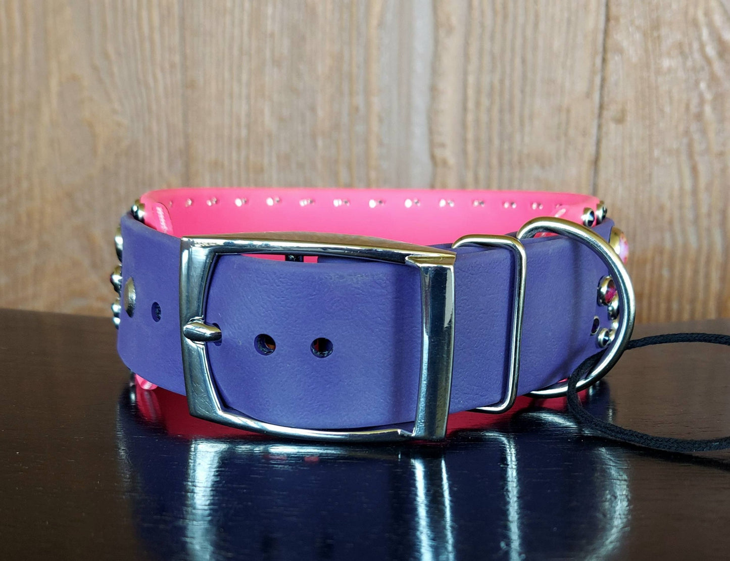 Charisma Buckle Collar - BARBIE/PURPLE