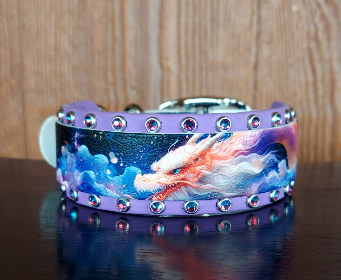 Sky Dragons Buckle Collar