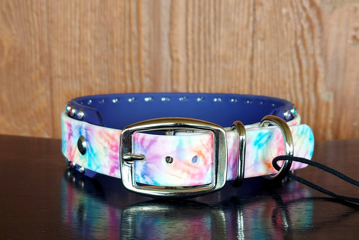 Pastel Tie-Dye Buckle Collar