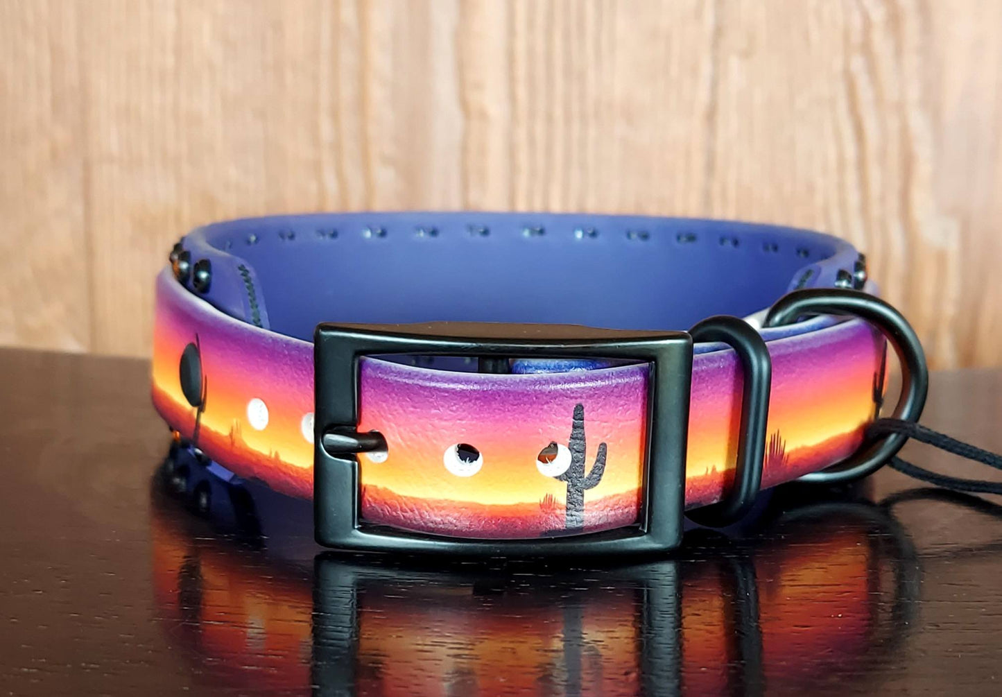 Desert Sunset UV Printed buckle collar