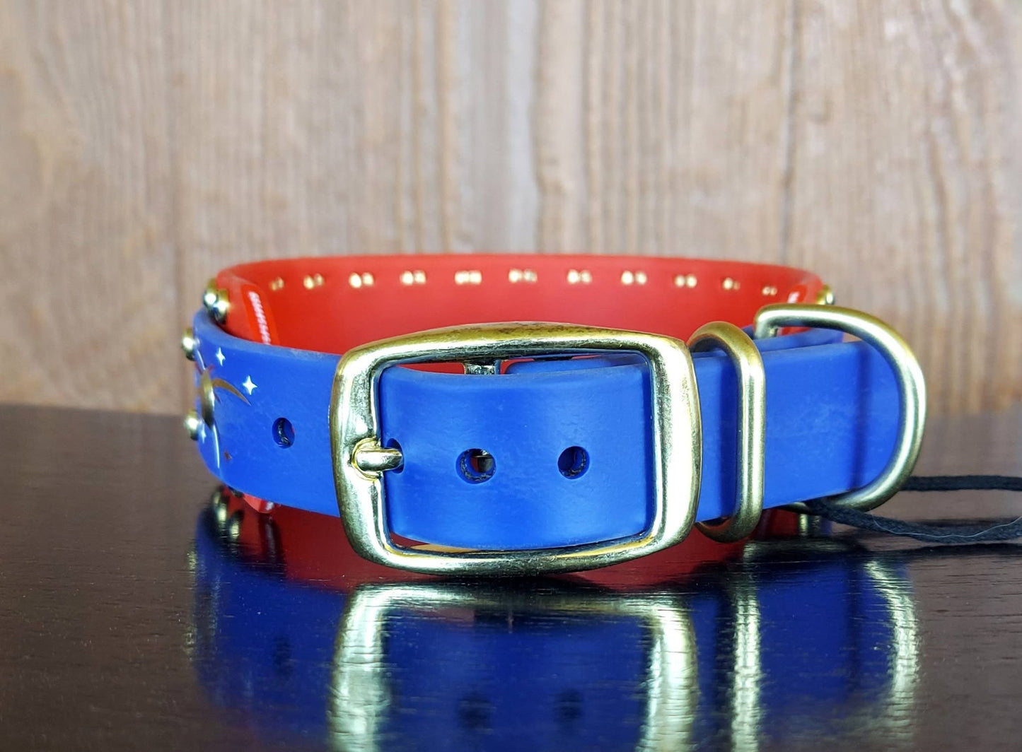 Fireworks RED/BLUE Buckle Collar