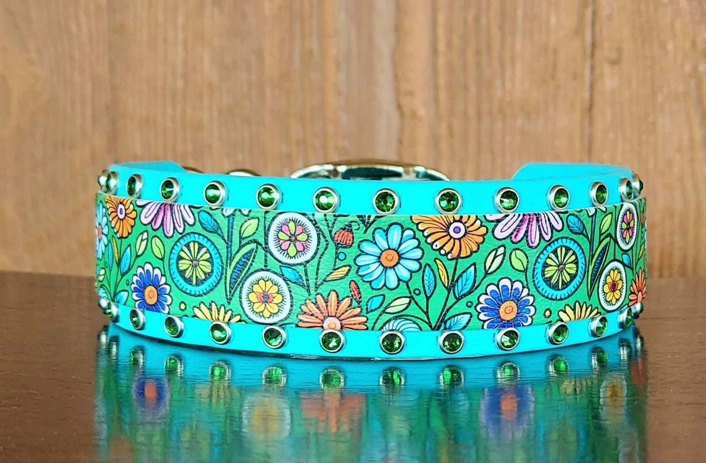 Wildflowers Buckle Collar
