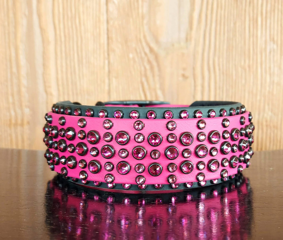 Zenith Buckle Collar - MAGENTA