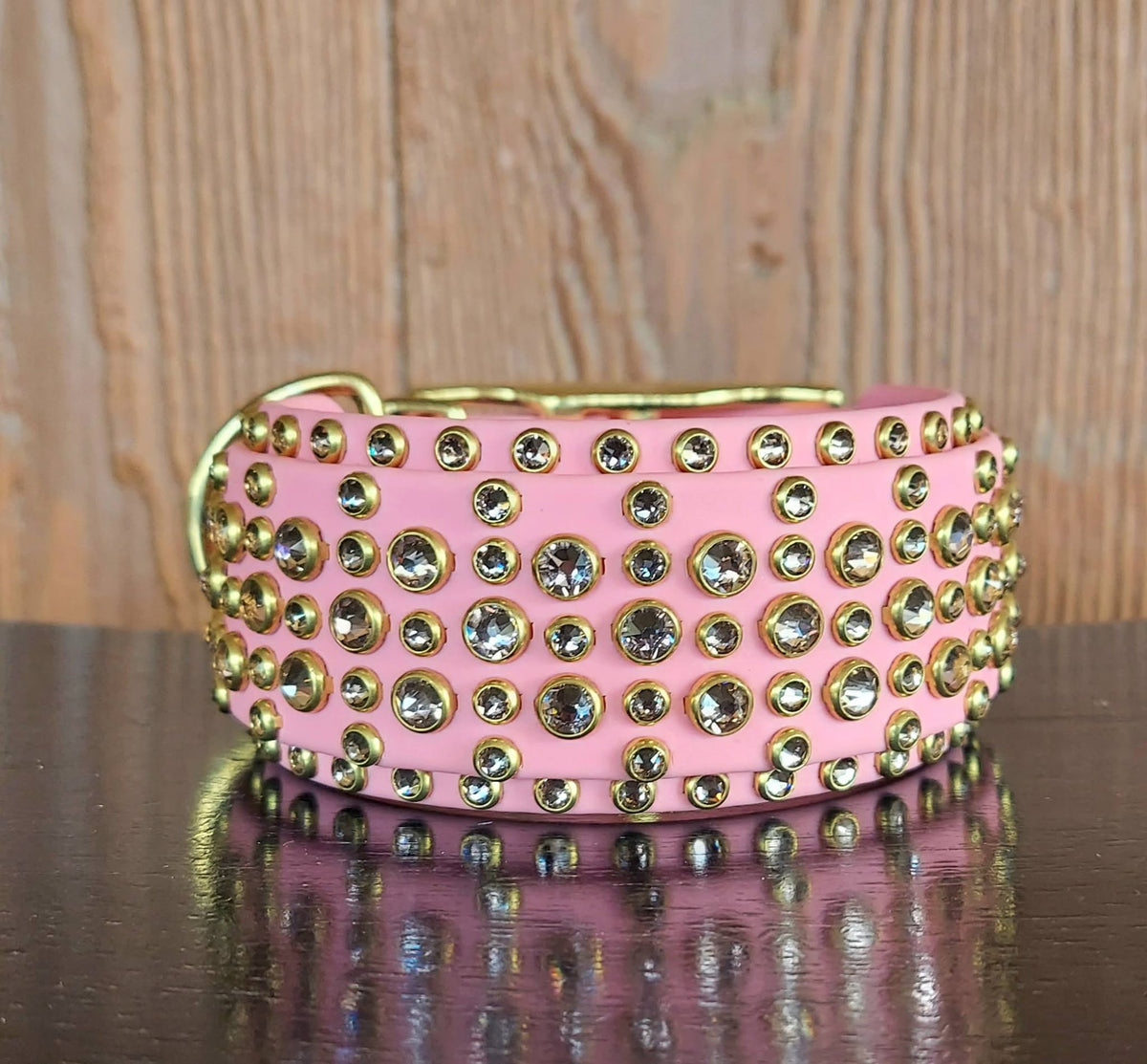Zenith Buckle Collar - PASTEL PINK
