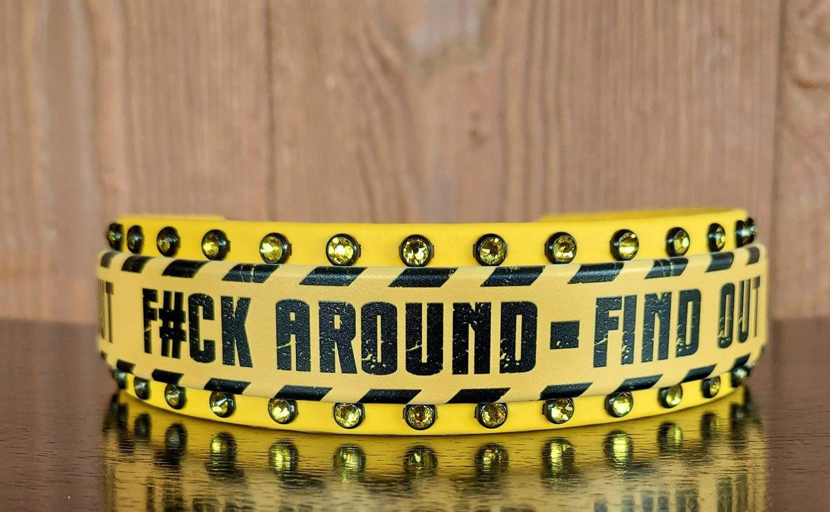 FAFO Buckle Collar