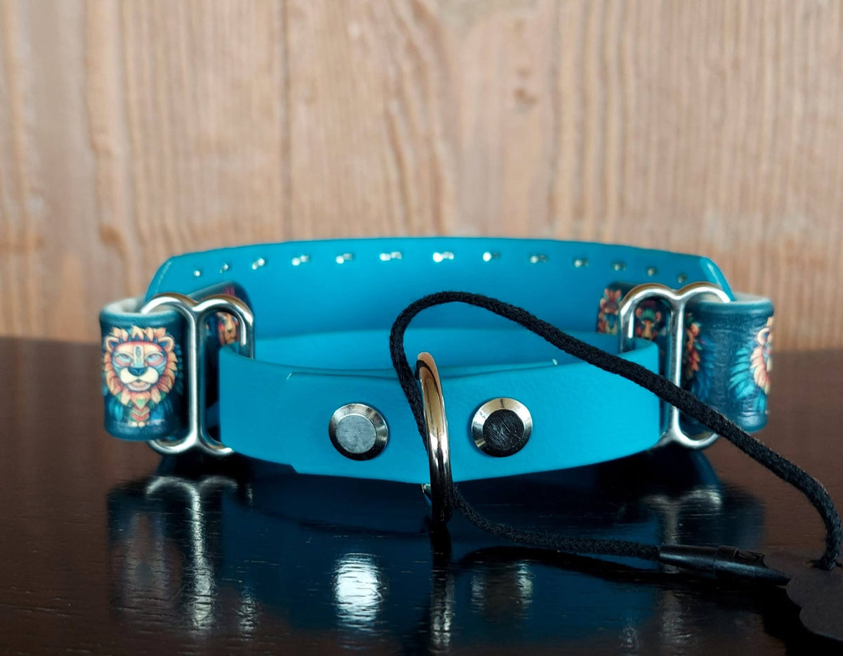 Courageous Lions MARTINGALE style collar