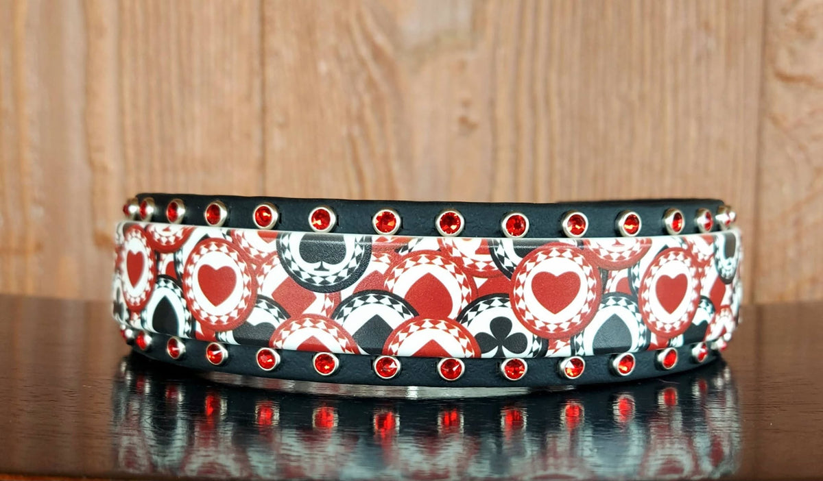 Poker Buckle Collar