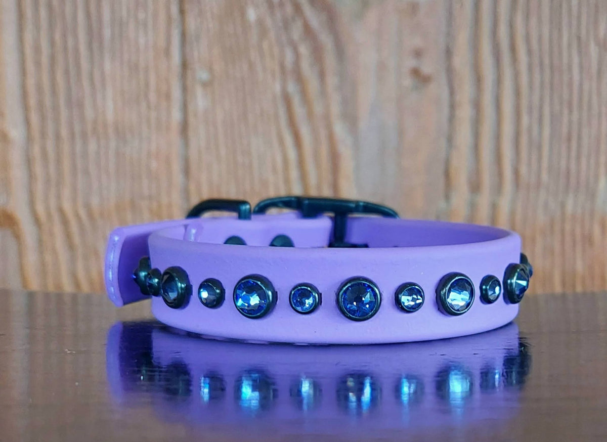 Puppy Bling Collar - Amethyst